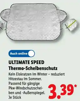 Lidl ULTIMATE SPEED Thermo-Scheibenschutz Angebot