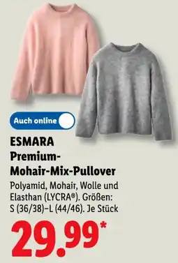 Lidl ESMARA Premium Mohair-Mix-Pullover Angebot