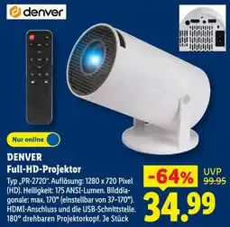 Lidl DENVER Full-HD-Projektor Angebot