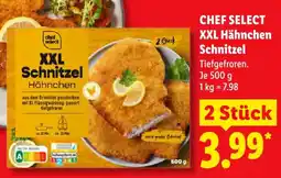Lidl CHEF SELECT XXL Hähnchen Schnitzel Angebot