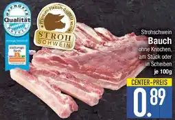 E-Center Strohschwein Bauch Angebot
