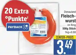 E-Center Donauland Fleischwurst Angebot