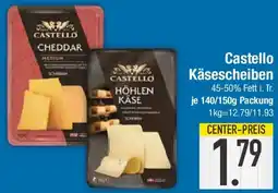 E-Center Castello Käsescheiben Angebot