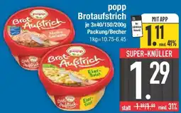 E-Center popp Brotaufstrich Angebot