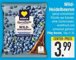 E-Center EDEKA Herzstücke Wild-Heidelbeeren Angebot