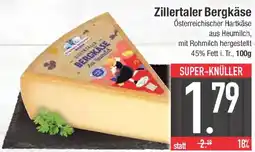 E-Center Zillertaler Bergkäse Angebot
