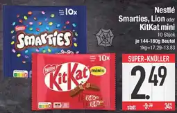 E-Center Nestlé Smarties, Lion oder KitKat mini Angebot