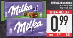 E-Center Milka Schokolade Angebot