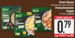 E-Center Knorr Sauce oder Feinschmecker Suppe Angebot