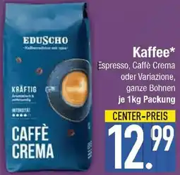 E-Center Kaffee Angebot