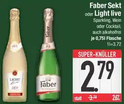 E-Center Faber Sekt oder Light live Angebot