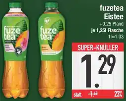 E-Center fuze tea Eistee Angebot