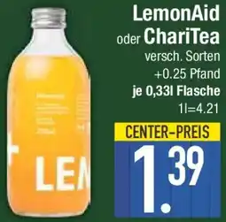 E-Center LemonAid oder ChariTea Angebot