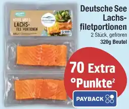 E-Center Deutsche See Lachsfiletportionen Angebot