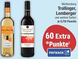 E-Center Trollinger, Lemberger Angebot