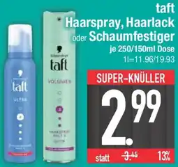 E-Center taft Haarspray, Haarlack oder Schaumfestiger Angebot