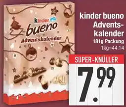 E-Center Kinder bueno Adventskalender Angebot