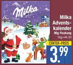 E-Center Milka Adventskalender Angebot