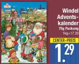 E-Center Windel Adventskalender Angebot