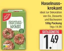 E-Center Haselnusskrokant Angebot