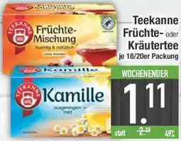 E-Center Teekanne Früchte oder Kräutertee Angebot