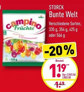 Aldi Nord Storck Bunte Welt Angebot