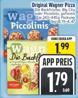 Edeka Original Wagner Pizza Angebot