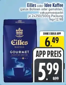 Edeka Eilles oder Idee Kaffee Angebot