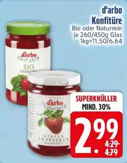 Edeka d'arbo Konfitüre Angebot