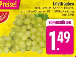 Edeka Tafeltrauben Angebot