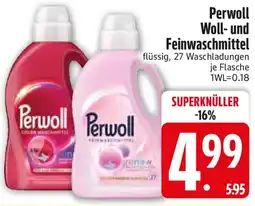 Edeka Perwoll Woll- und Feinwaschmittel Angebot