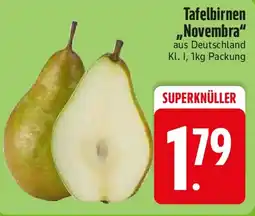 Edeka Tafelbirnen "Novembra" Angebot