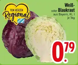 Edeka Weiß- oder Blaukraut Angebot