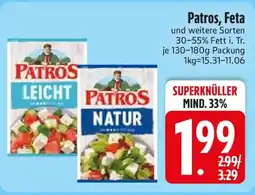 Edeka Patros, Feta Angebot