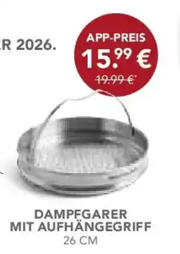 Edeka KitchenAid Dampefgarer mit aufhängegriff Angebot