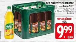 Edeka deit zuckerfreie Limonade Angebot