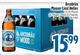 Edeka Arcobräu Mooser Liesl Helles Angebot
