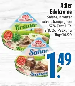 Edeka Adler Edelcreme Sahne Angebot