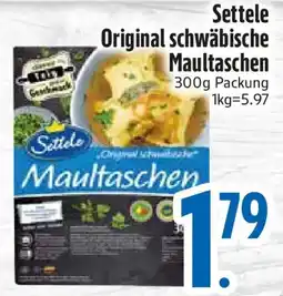 Edeka Settele Original schwäbische Maultaschen Angebot