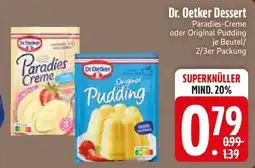 Edeka Dr. Oetker Dessert Angebot