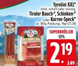 Edeka Tyrolini XXL* Angebot