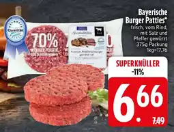 Edeka Bayerische Burger Patties* Angebot