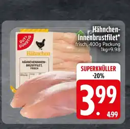 Edeka Hähnchen-Innenbrustfilet* Angebot