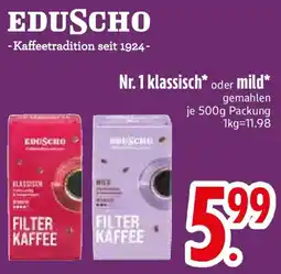 Edeka Eduscho Nr. 1 klassisch oder mild Angebot