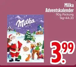 Edeka Milka Adventskalender Angebot