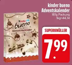 Edeka kinder bueno Adventskalender Angebot