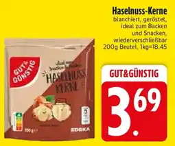 Edeka GUT&GÜNSTIG Haselnuss-Kerne Angebot