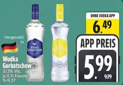 Edeka Wodka Gorbatschow Angebot