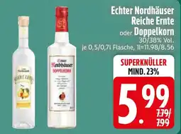 Edeka Echter Nordhäuser Reiche Ernte oder Doppelkorn Angebot