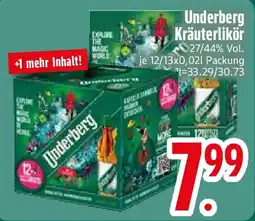 Edeka Underberg Kräuterlikör Angebot